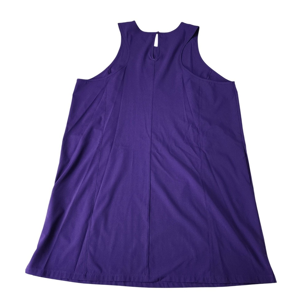 Ideology Sleeveless Midi Dress Women XXL Purple Casual - Picture 12 of 13